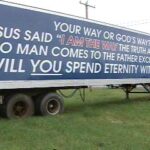 N.Y. town silences religious speech on private property, issues citation for gospel message on trailer